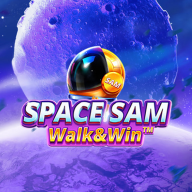 logotipo de Space Sam Walk and Win