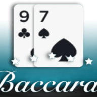 logotipo de Baccarat (Mascot Gaming)
