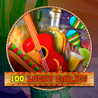 logotipo de 100 Lucky Chillies