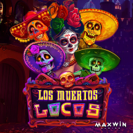logotipo de Los Muertos Locos