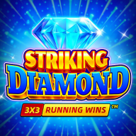 logotipo de Striking Diamond Running Wins