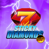logotipo de Sticky Diamonds Red Hot Firepot