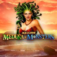 logotipo de Age of the Gods: Medusa & Monsters