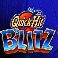 logotipo de Quick Hit Blitz Blue