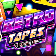 logotipo de Retro Tapes Cluster Link