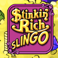 logotipo de Stinkin' Rich Slingo