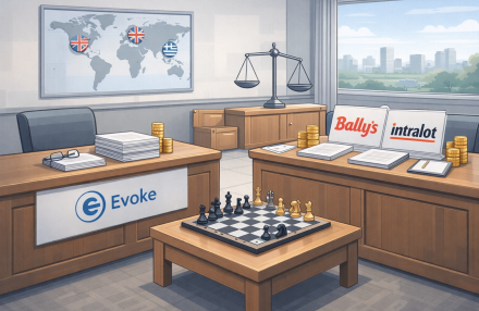 imagen de Última hora: Evoke confirma las conversaciones para la adquisición de Bally's Intralot por 225 millones de libras