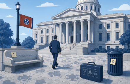 imagen de La prohibición de los sorteos en Tennessee avanza hacia su aprobación definitiva