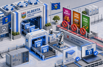 imagen de Alberta restringe la publicidad de bonificaciones de juegos de azar en línea