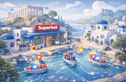 imagen de Superbet entra en Grecia con apuestas e iGaming
