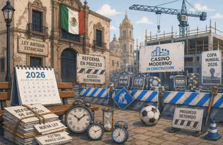 imagen de Aumenta la presión del sector para que México modernice la regulación del juego