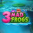 logotipo de 3 Mad Frogs