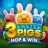 logotipo de 3 Easter Pigs Hop and Win