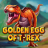 logotipo de Golden Egg of T-Rex