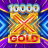logotipo de 10000x Gold
