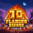 logotipo de 10 Flaming Bisons
