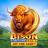 logotipo de Bison Fortune Coins