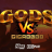 logotipo de Gods vs Gigablox