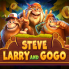 logotipo de Steve, Larry And Gogo