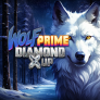logotipo de Wolf Prime Diamond X UP