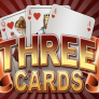logotipo de Three Cards
