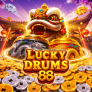logotipo de Lucky Drums 88