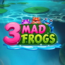 logotipo de 3 Mad Frogs