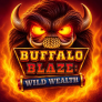 logotipo de Buffalo Blaze Wild Wealth