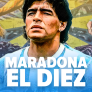 logotipo de Maradona El Diez