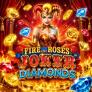 logotipo de Fire and Roses Joker Diamonds