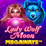 logotipo de Lady Wolf Moon Megaways