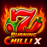 logotipo de Burning Chilli X