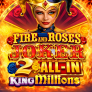logotipo de Fire and Roses Joker 2 All-In King Millions
