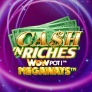 logotipo de Cash N Riches Wowpot Megaways