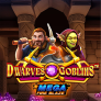 logotipo de Mega Fire Blaze Dwarves And Goblins