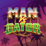 logotipo de Man vs Gator