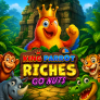 logotipo de King Parrot Riches Go Nuts
