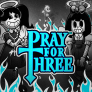 logotipo de Pray For Three