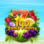 logotipo de 100 Juicy Fruits