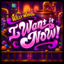 logotipo de Willy Wonka I Want It Now