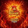logotipo de 7s Fire Blitz Power 5 Jackpot Royale Express