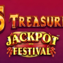 logotipo de 5 Treasures Jackpot Festival