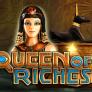 logotipo de Queen of Riches MEGAWAYS