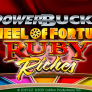 logotipo de PowerBucks Wheel of Fortune Ruby Riches
