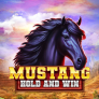 logotipo de Mustang Hold and Win
