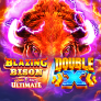 logotipo de Blazing Bison Gold Blitz Ultimate DOUBLE X