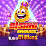 logotipo de Rising Rewards King Millions