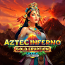 logotipo de Aztec Inferno Gold Eruption
