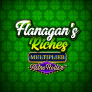 logotipo de Flanagans Riches Multiplier Retro Roller