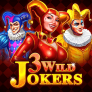 logotipo de 3 Wild Jokers